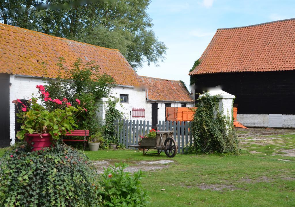 La Ferme Wessiere Pensionat Oye-Plage Eksteriør billede